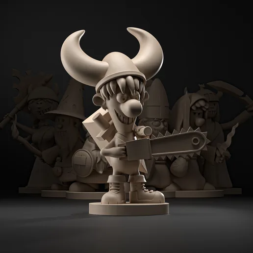 Munchkin Miniature #01 – Spike, the Warrior
