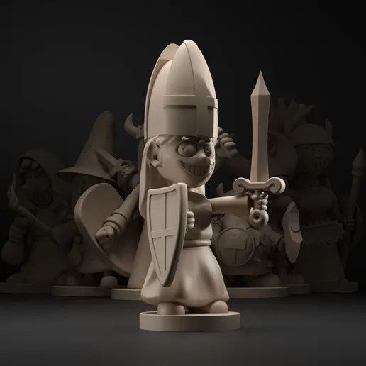Munchkin Miniature #06 – Elf Cleric