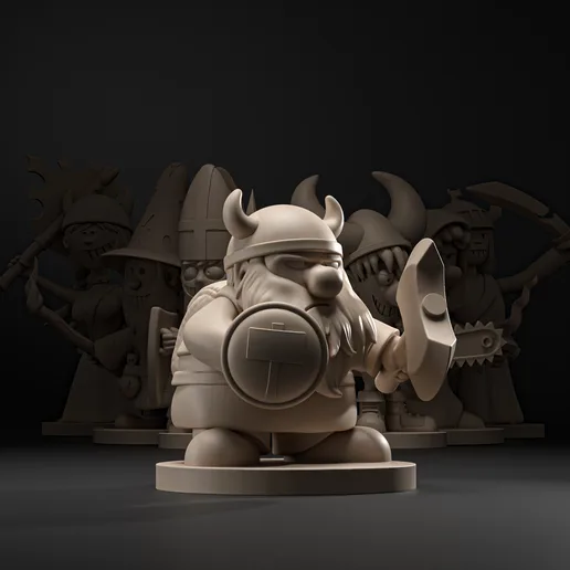 Munchkin Miniature #05 – Dwarf