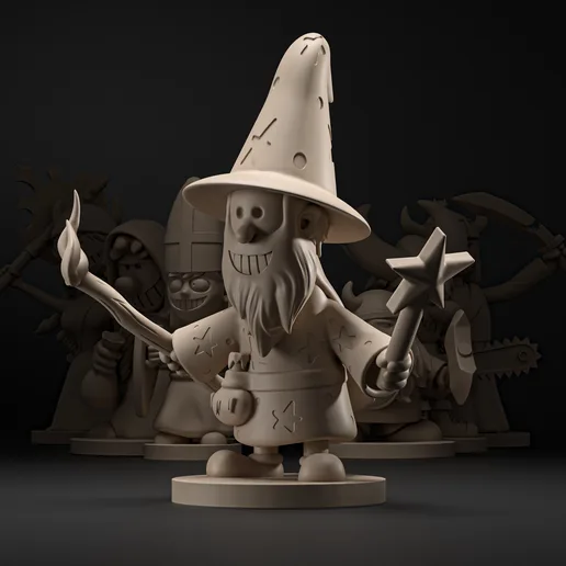 Munchkin Miniature #04 – Wizard, the Mage