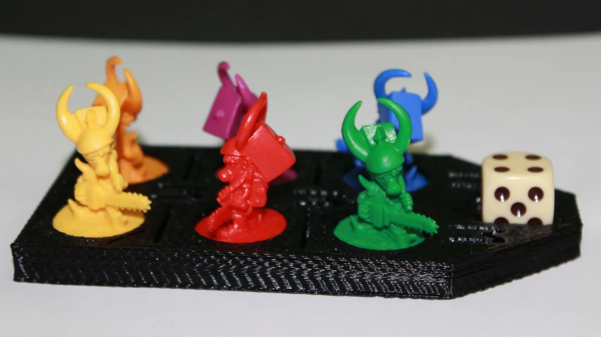 Munchkin game piece holder