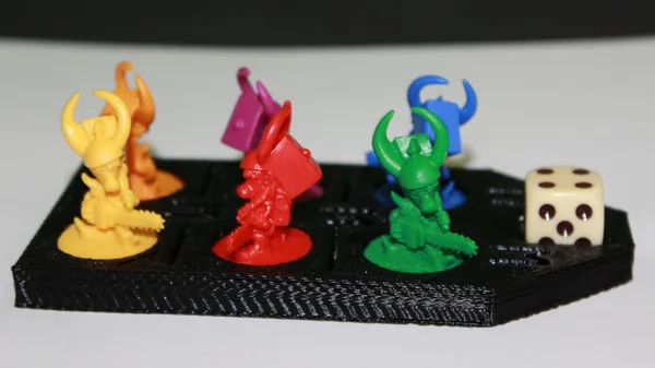 Munchkin game piece holder