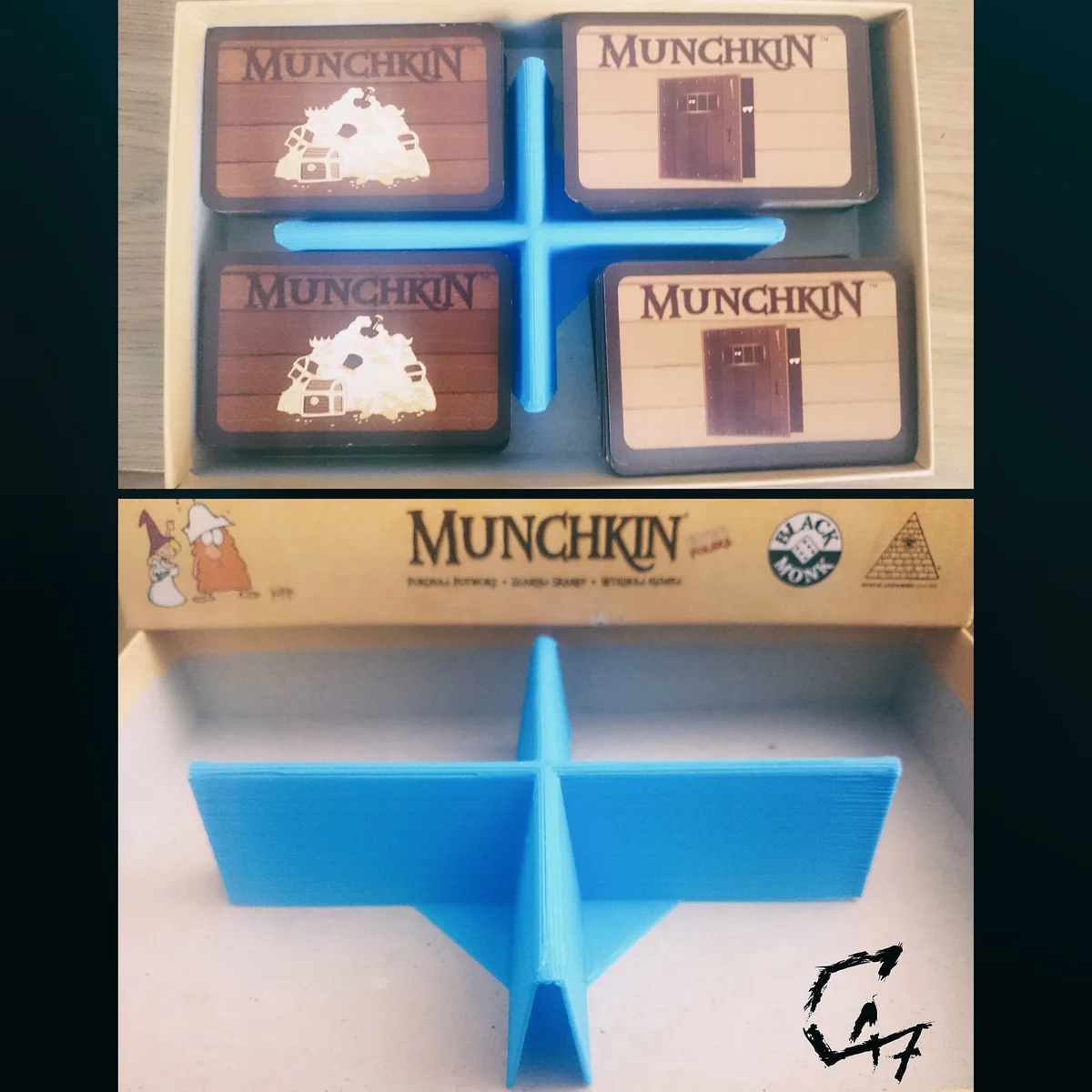 Munchkin simple card sepparator