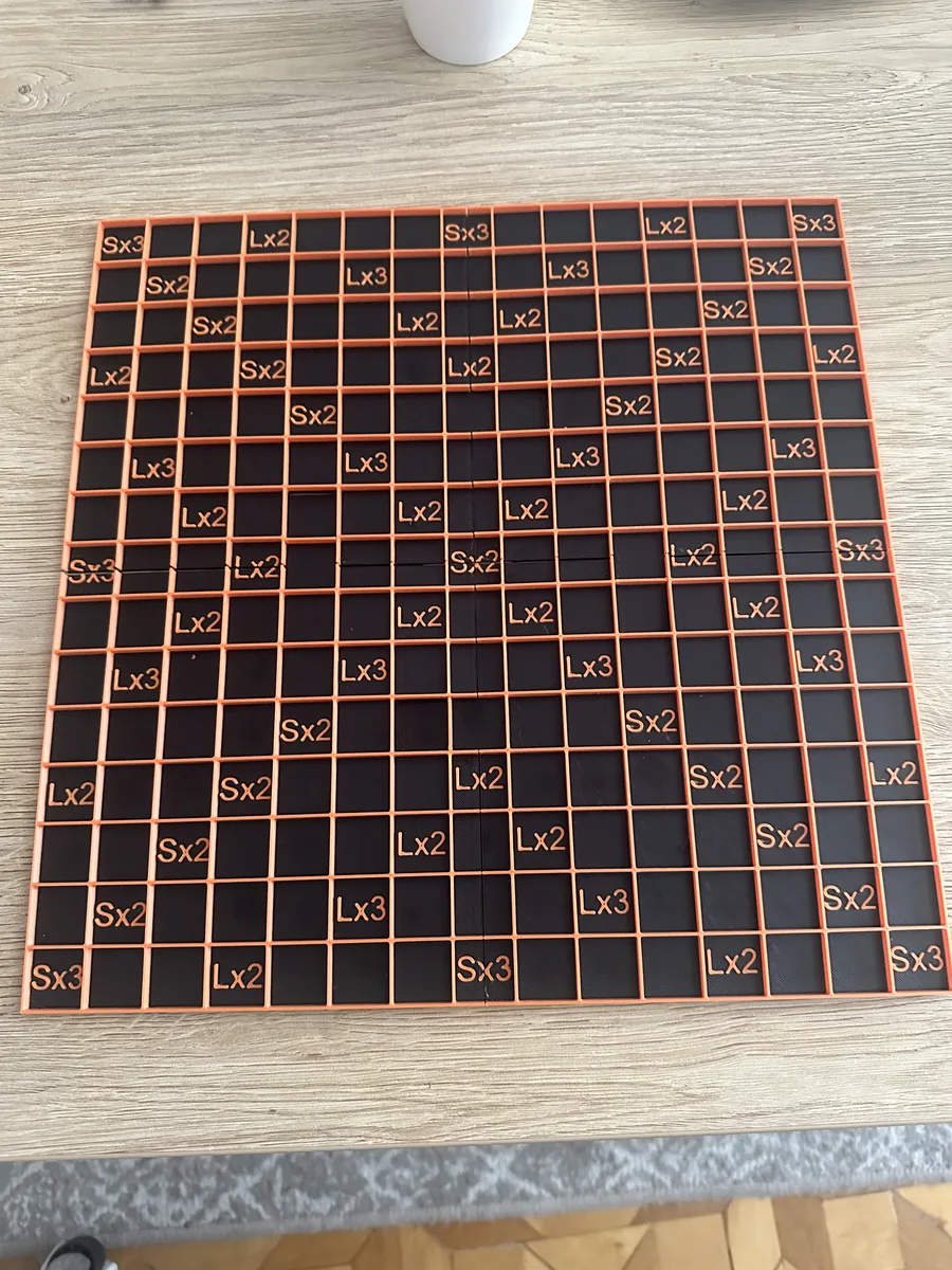 Scrabble board