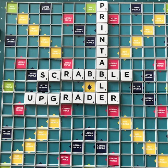 Scrabble board upgrader
