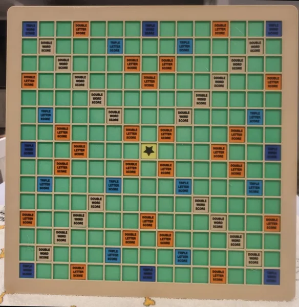 Rotating Scrabble Board for Big Printers.