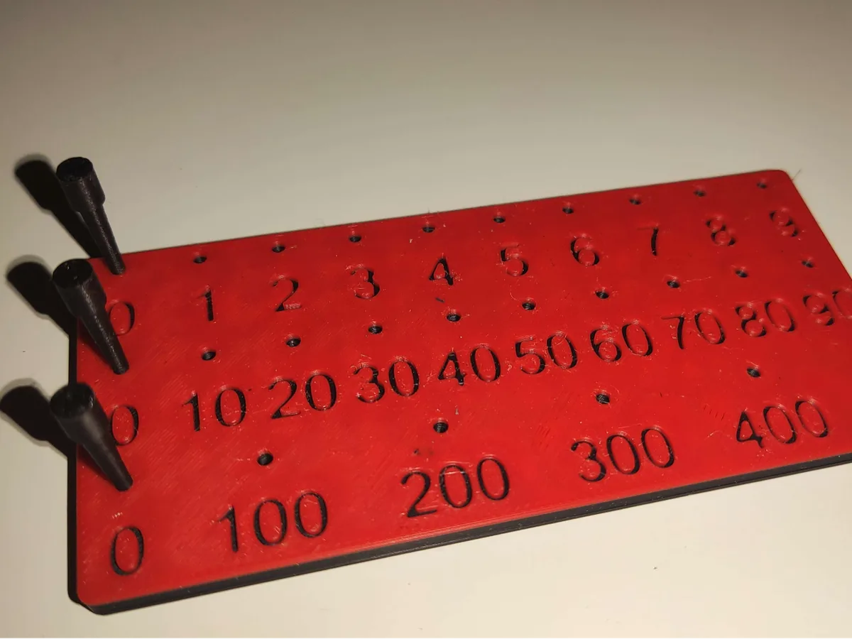 Scrabble game counter spades