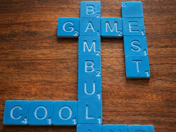 Customizable Scrabble Letter Game Cube Generator