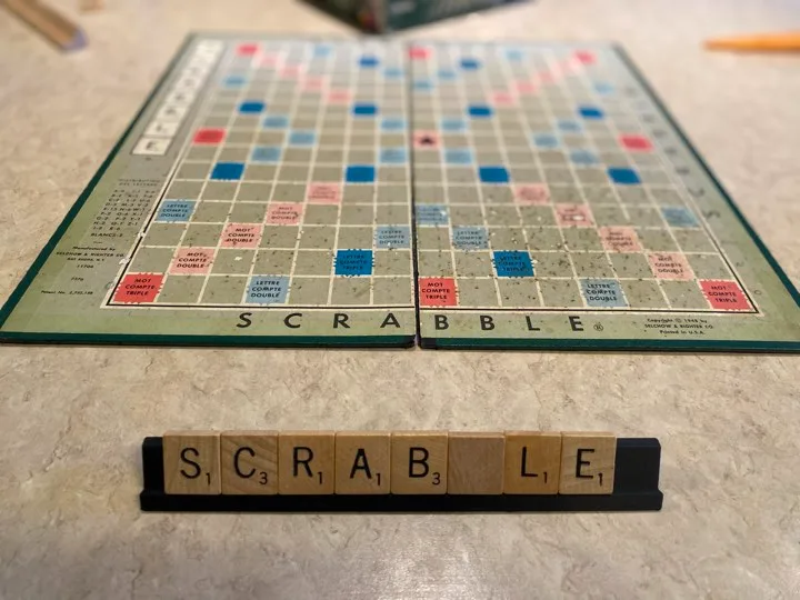 Scrabble Letter Tile Rack