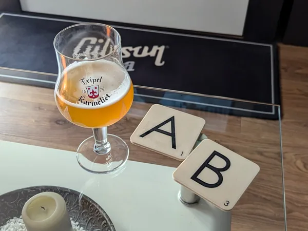 Posavasos Scrabble - Todas las letras con números