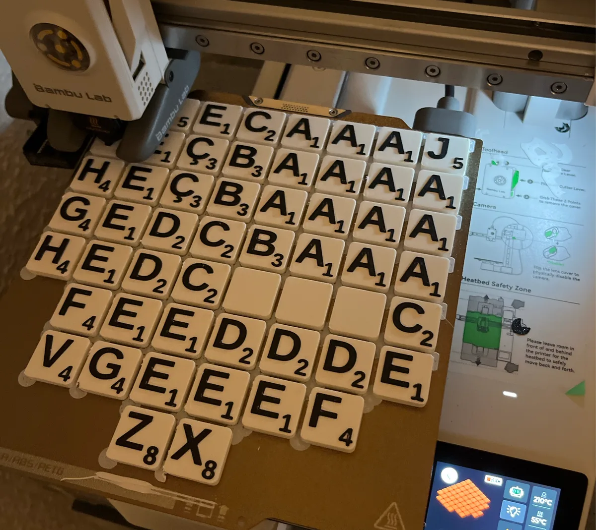 Portuguese Scrabble Tile Set + Tile Generator