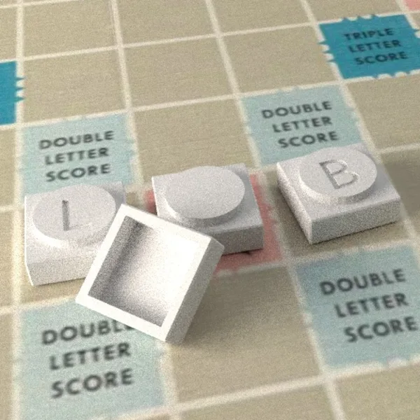 Scrabble Lego game