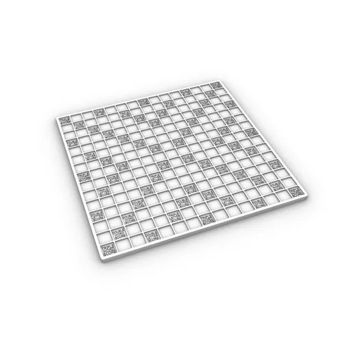 SCRABBLE - WORDS GAME - 3D PRIND AND/OR LASER CUT/ENGRAVE - BOARD 295