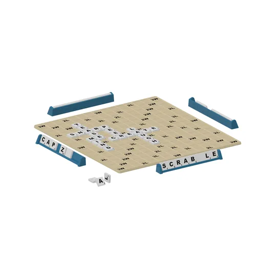 Scrabble, full board game (color)