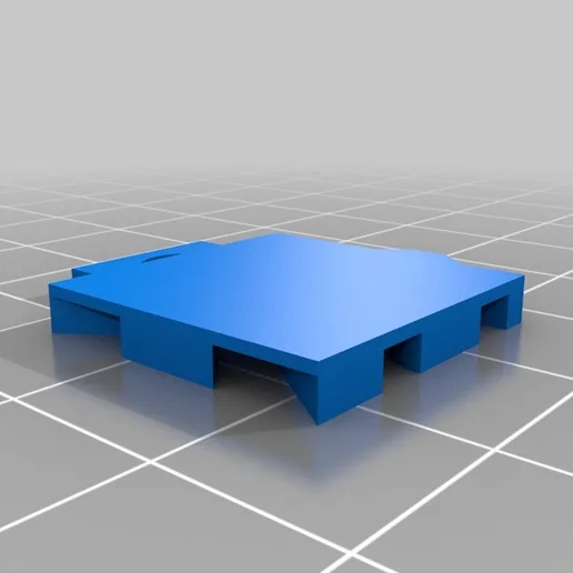 Improved Interlocking Scrabble Tiles (empty-faced)