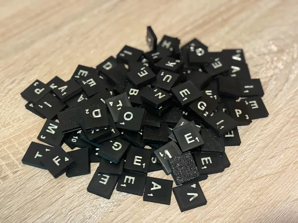 Complete Scrabble Tiles Set