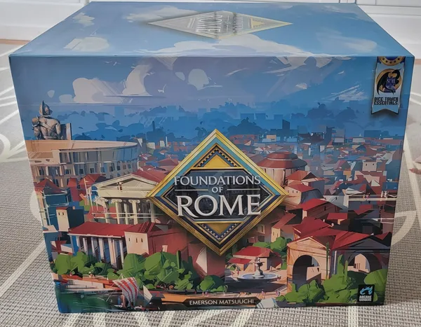 Foundations of Rome Insert for Sleeved Cards