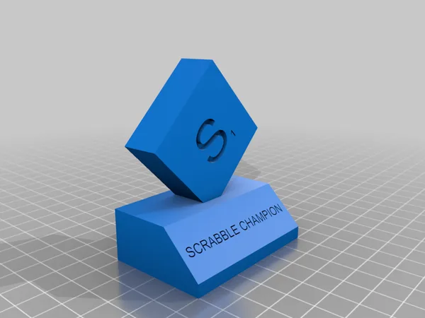 Scrabble Trophy