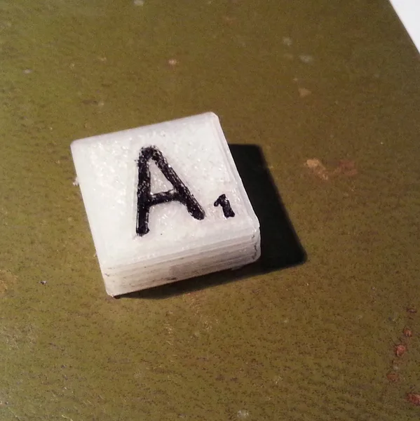 Scrabble tile generator