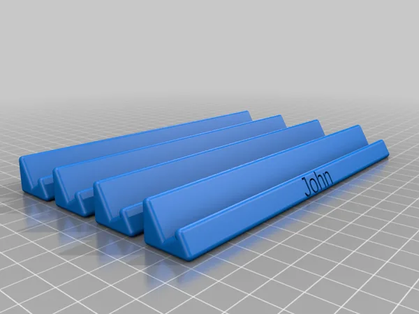 Customizable Scrabble Tile Holder