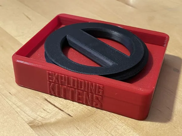 Card Game Box - Exploding Kittens - Keeper - Cardgame