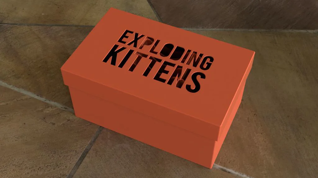 Exploding Kittens Storage Box