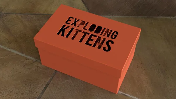 Exploding Kittens Storage Box