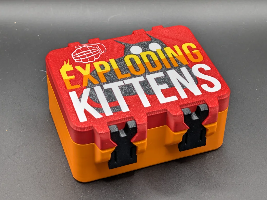 Exploding Kittens Card Box - SnapLock