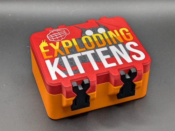 Exploding Kittens Card Box - SnapLock
