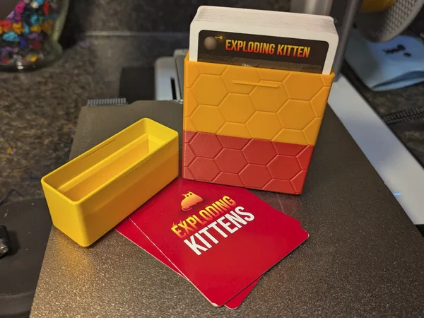 Exploding Kittens Card Game Box