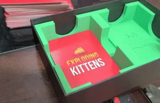 Exploding Kittens - Expansion Card Holder - Fits in orginal box!