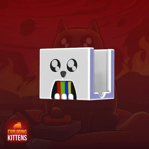 EXPLODING KITTENS - USED CARD BOX