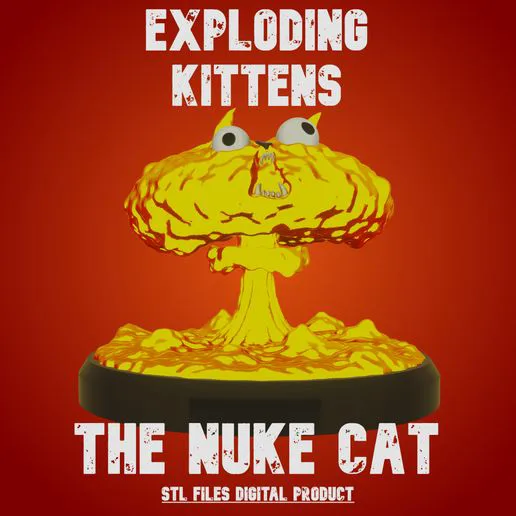 NUKE CAT Exploding Kittens