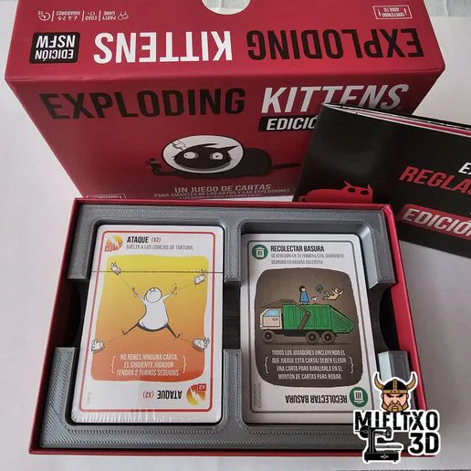 Insert for exploding kittens