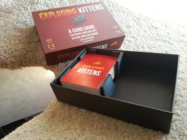 Exploding Kittens Card Holder Tray