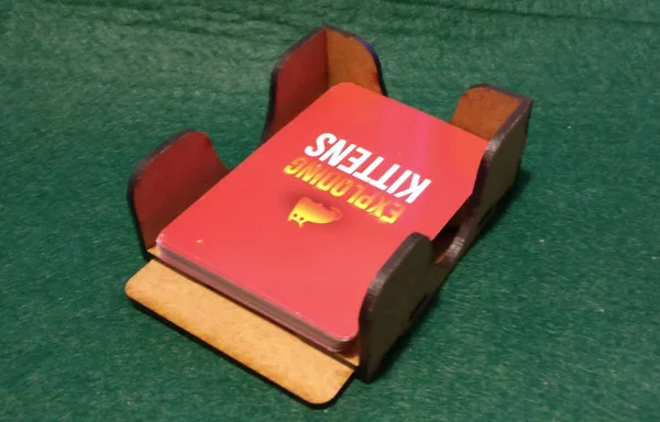 Card Holder/Insert for Exploding Kittens, Laser Cut
