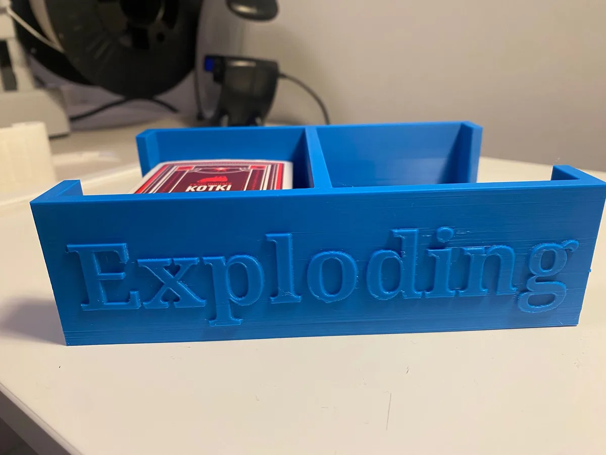 Exploding Kittens Card Organizer