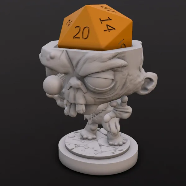 Zombie Dice Head