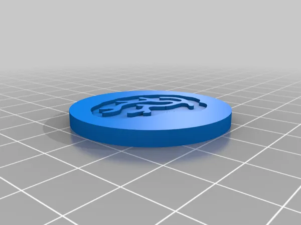 Zombie Dice - Brain Token Poker Chip (Remix)