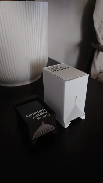 Cards Against Humanity card dispenser (for original non printed cards)