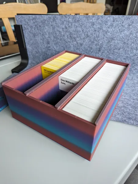 Kampf gegen das Spießertum (Cards Against Humanity) Card Box/Karten Box, 60*90 mm (German-Edition)