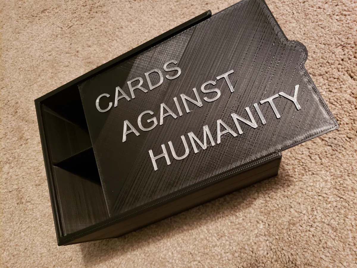 Lid for Cards Against Humanity Box