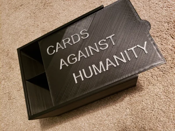 Lid for Cards Against Humanity Box