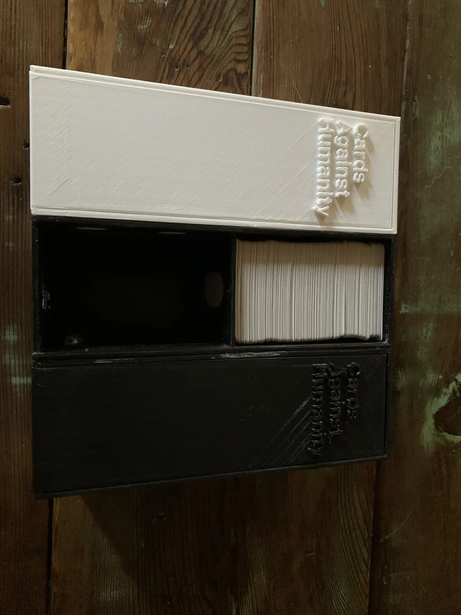Stack-able Cards Against Humanity box