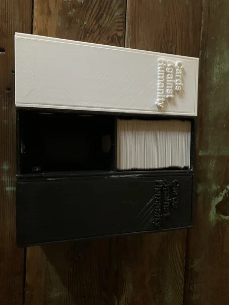 Stack-able Cards Against Humanity box