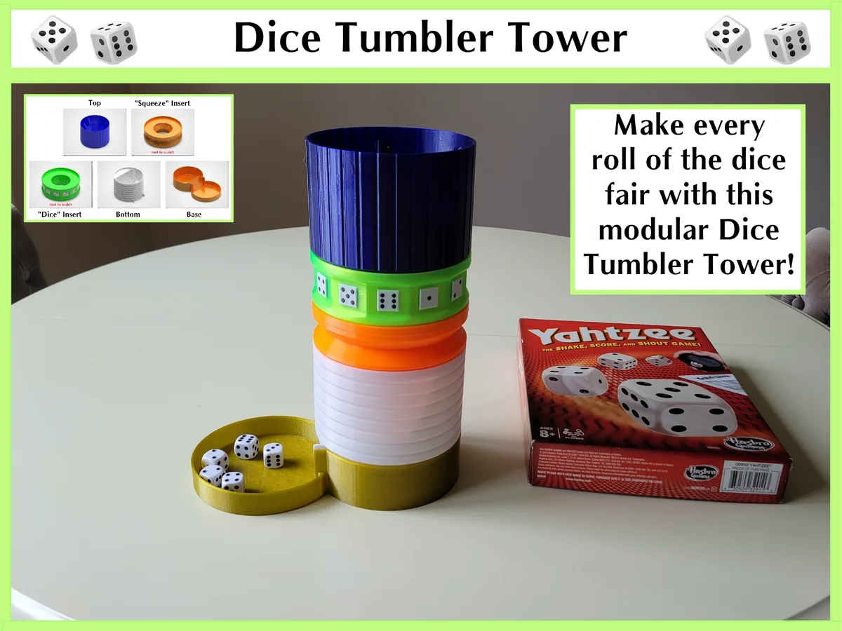 Yahtzee Dice Tumbler