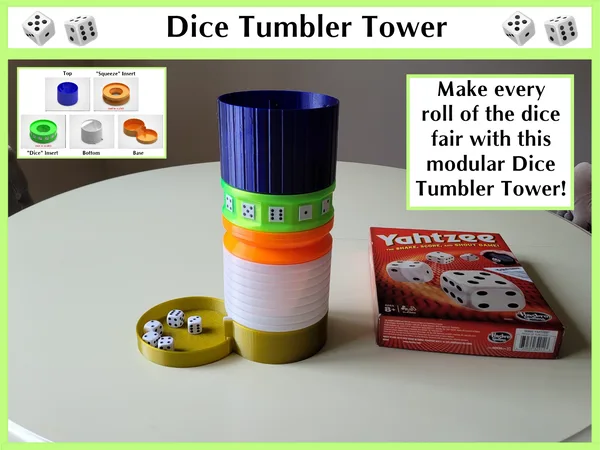 Yahtzee Dice Tumbler
