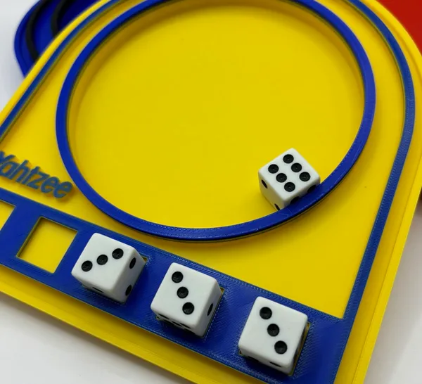 Yahtzee Game Board & Dice Tower Base!