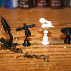 Space Themed Minis For Ravensburger's Labyrinth Board Game