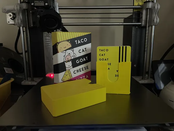 Taco Cat Goat Cheese Pizza card holder